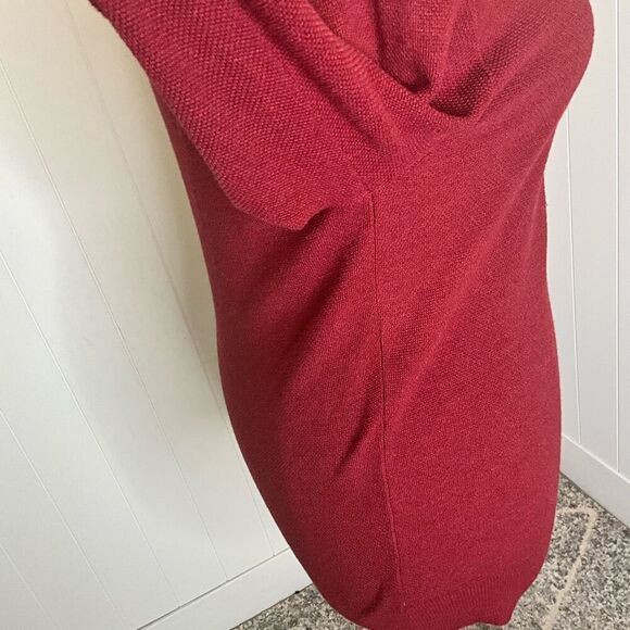 VTG 90s Liz Claiborne Performance Womens XL Red Pullover 1/4 Zip Thermal Jacket - Picture 7 of 14